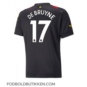 Manchester City Kevin De Bruyne #17 Udebanetrøje 2022-23 Kortærmet